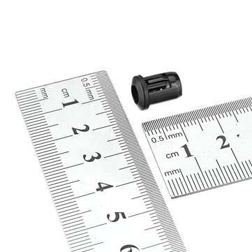 100pcs 5MM LED Holder Black Plastic Diode Lampshade Holder Clip Bezel Mount Light Case Cup Bezels Mo