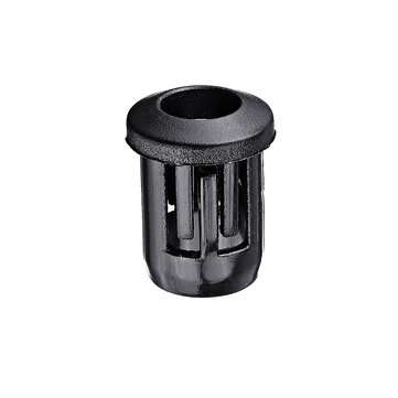 100pcs 5MM LED Holder Black Plastic Diode Lampshade Holder Clip Bezel Mount Light Case Cup Bezels Mo