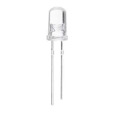 100pcs 5mm Round Purple UV LED Diode Super Bright Water Clear LED Light Lamp Purple Color