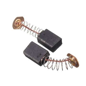 100Pcs 6x9x14mm Bilateral Self-stop Power Tool Carbon Brush 411# Replacement For Makita 9523NB Angle