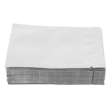 100Pcs 6x9cm Aluminium Foil Open Top Bags Food Storage Packaging Vacuum Bags
