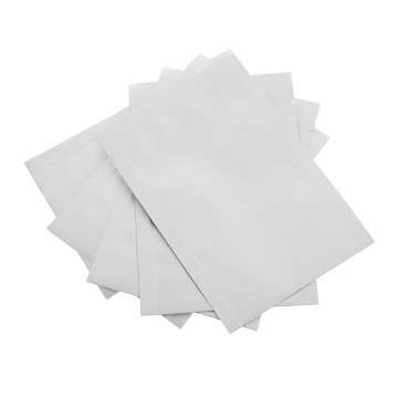 100Pcs 7x10cm Aluminium Foil Open Top Bags Food Storage Packaging Vacuum Sealer Bags