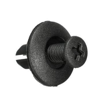 100pcs 8mm Plastic Rivets Fastener Clips Pushpin For Car Auto Fender Bumper