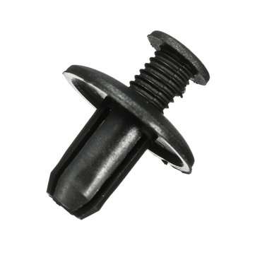 100pcs 8mm Plastic Rivets Fastener Clips Pushpin For Car Auto Fender Bumper