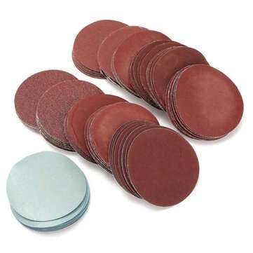 100pcs 80-3000 Grit Sanding Sheets Discs Sandpaper Pad Grinding Polishing Tool (SIZE: 3INCH)