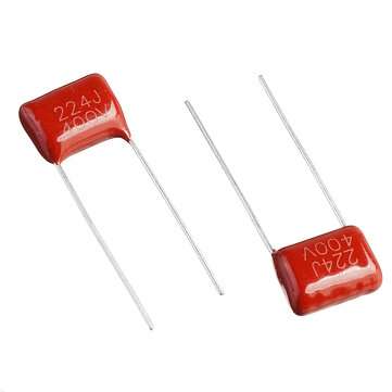100pcs CBB22 Capacitor 400V 224J