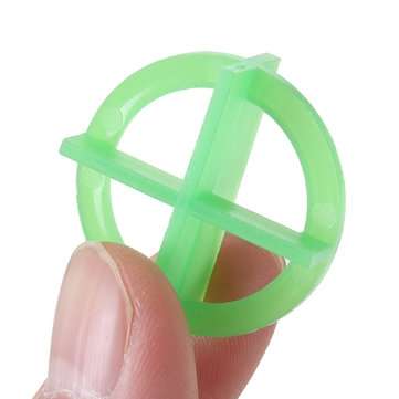 100pcs Cross Tile Leveling Recyclable Plastic Tile Leveling System Base Spacers Reusable Spacer Loca