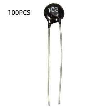 100pcs NTC Thermistor Temperature Sensor 10K OHM MF51-103 3435 1%