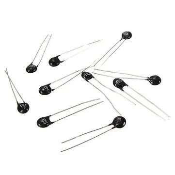 100pcs NTC Thermistor Temperature Sensor 10K OHM MF51-103 3435 1%