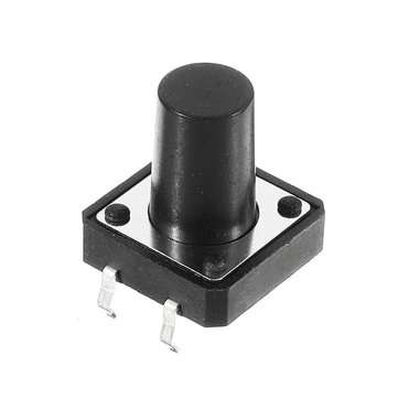 100pcs Momentary Tactile Push Button Switch 12x12x13mm