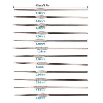 100Pcs Sewing Set Colorful Metal Hooks Needles Scissor Tape Knitting Set Clothes Shoes Tapestry Repa