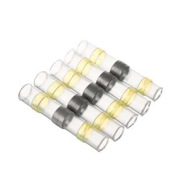 100Pcs Solder Sleeve Heat Shrink Butt Waterproof Wire Splice Connector Terminals