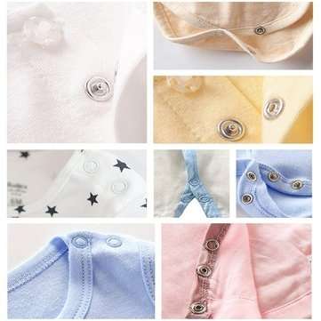 100Sets Handmade Sewing Sliver Metal Prong Snap Buttons Press Studs Fasteners Baby Romper Buckle But