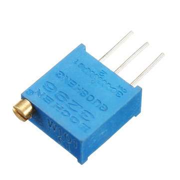 100R-1M 13pcs 13 Values 3296 Potentiometer Pack Adjustable Resistance Component Pack 1pc Each Value