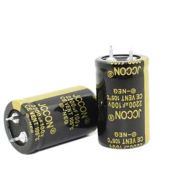 100V 2200uf Audio Power Amplifier Filter Inverter Capacitor 25x30mm 100V 2200F