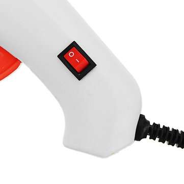100W Electric Hot Melt Gun Switch High Temperature No Glue Leakage for 11mm Sticks DIY Crafts