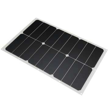 100W Max Solar Panel Outdoor Portable DIY Solar Power Panel For RV Emergency Lights