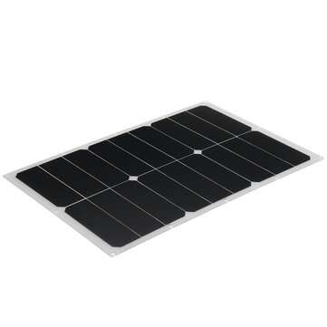 100W Max Solar Panel Outdoor Portable DIY Solar Power Panel For RV Emergency Lights