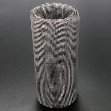 100x15cm Stainless Steel Woven Wire Cloth Screen Plate Filtration Filter 30 Mesh