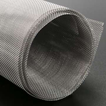 100x15cm Stainless Steel Woven Wire Cloth Screen Plate Filtration Filter 30 Mesh
