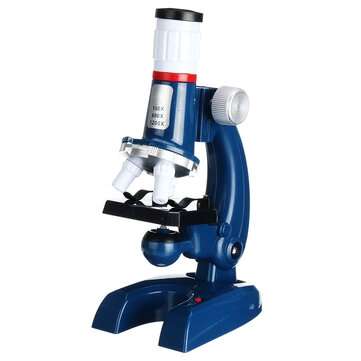 100x 400x 1200x Children Biological Microscope Monocular Kids Educational Toy