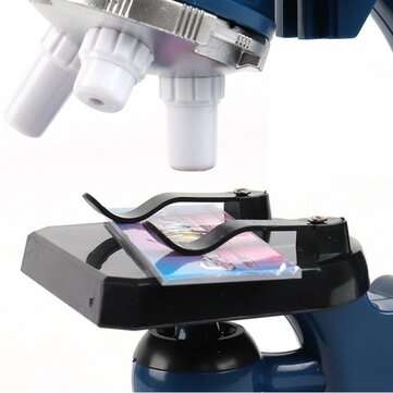 100x 400x 1200x Children Biological Microscope Monocular Kids Educational Toy