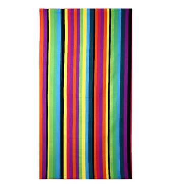 100x180cm Leopard Horses Stripe Print Absorbent Microfiber Beach Towels Quick D... (PATTERN: STRIPE)