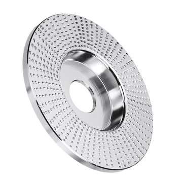 100x22mm Wood Angle Grinding Wheel Grinder Shaping Disc Flat Tungsten Carbide Wood Carving Disc
