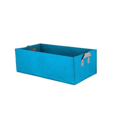 100x60x20cm Garden Planting Grow Bag Fabric Potato Tomato Vegetable Planter Outdoor... (COLOR: BLUE)