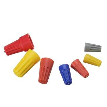 102PCS Wire Connector Twist Electrical Nut Spring Cap Assortment Set Multi-Color