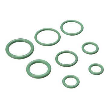 105 Pcs 8 Size HNBR Green Car Air Condition O Rings Seal Seal Ring Gaskets Repair Tool Kit Box