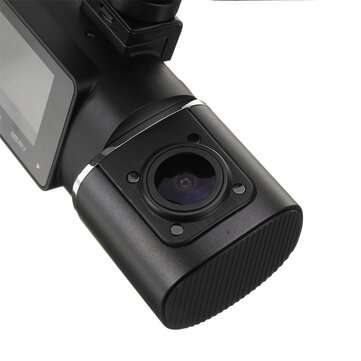 1080P Car DVR Dual Lens Front & Inside Dash Cam 170 G-sensor IR Night Vision HD Camera Recorder