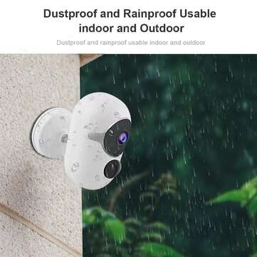 1080P 2.0MP Wireless Battery IP Camera Waterproof Outdoor Rechargeable Batteries Camera Can Use Sola