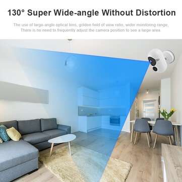 1080P 2.0MP Wireless Battery IP Camera Waterproof Outdoor Rechargeable Batteries Camera Can Use Sola