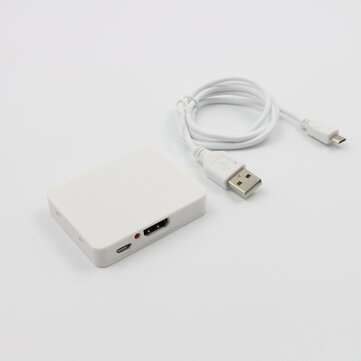 1080P Full HD 3D 1 In 2 Out HDMI Splitter 1X2 HDMI Switcher Hub Signal Distributor... (COLOR: WHITE)
