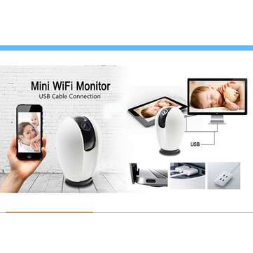 1080P WiFi HD Surveillance Smart White Camera Cloud Wireless IP Camera Intelligent Auto Tracking Of