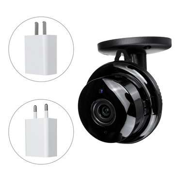 1080P Wireless WiFi Wireless Camera IP Camera CAM Home Security IR Night Vision (PLUG: EUPLUG)