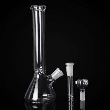 10Inch Hoookah Water Double Percolator Heavy Glass Hoookah Water Pipe