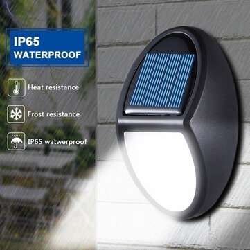 10LED Solar Power Wall Light Waterproof Outdoor Garden Yard Lamp Pathway
