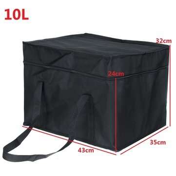 10L/20L 400D Oxford Cloth Portable Toilet Carry Bag Black (TYPE: A)