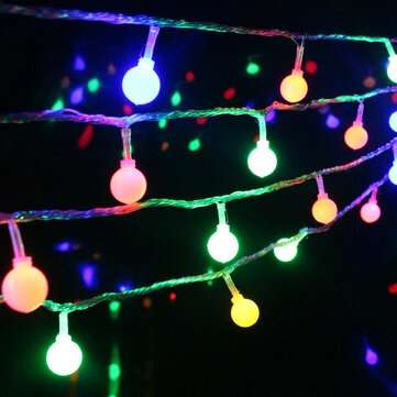 10M 100 LED String Lights 110-220V LED Fairy Lights for Fes... (PLUG: 110VUSPLUG | COLOR.: COLORFUL)