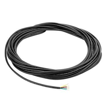10M 5Pin 20/22/24 AWG Waterproof Electric Wire RGBW LED Strip Extension Power... (WIRE GAUGE: 22AWG)
