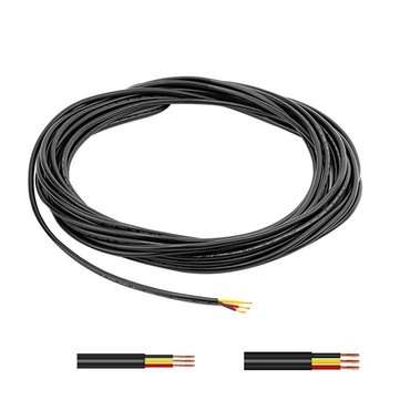 10M 3Pin 20/22 AWG Waterproof Electrical Wire LED Strip Extension PVC Cable P... (WIRE GAUGE: 22AWG)