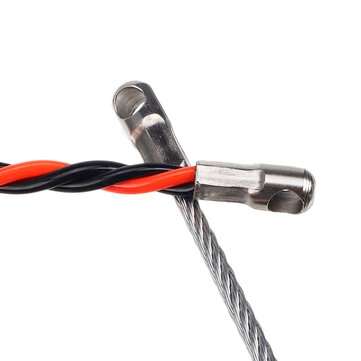 10m Electric Spiral Cable Push Puller Conduit Snake Cable Rodder Fish Tape Wire Guide with Cable Ten