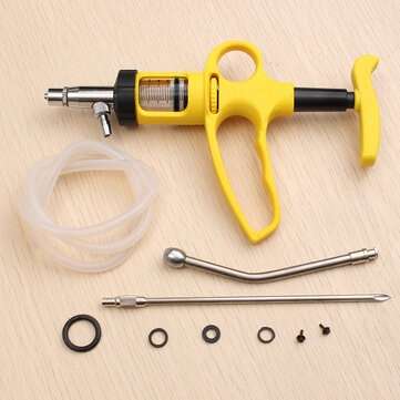 10ml Continuous Injection Self Refill Vaccinator Poultry Syringe