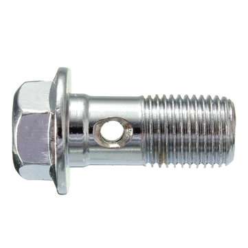 10mm M10x1.00 Chrome Banjo Bolt Brake Caliper Master Cylinder Fitting