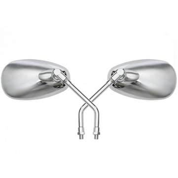 10mm Motorcycle Motor Bike Rear View Side Mirror For Honda/Kawasaki/Suzuki