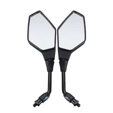 10mm Motorcycle Rearview Side Mirrors For Motorcycle Electric Bike Scooter