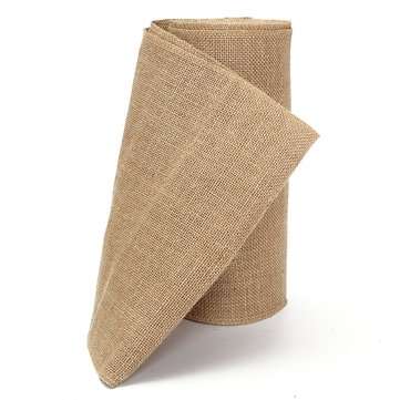 10mx30cm Burlap Table Runners Hessian Roll Fabric Jute Rustic Home Decorations