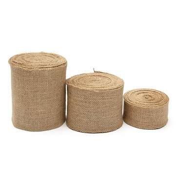 10mx30cm Burlap Table Runners Hessian Roll Fabric Jute Rustic Home Decorations